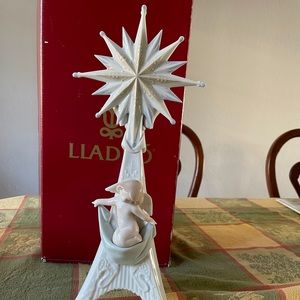 Lladro Holiday Light candleholder